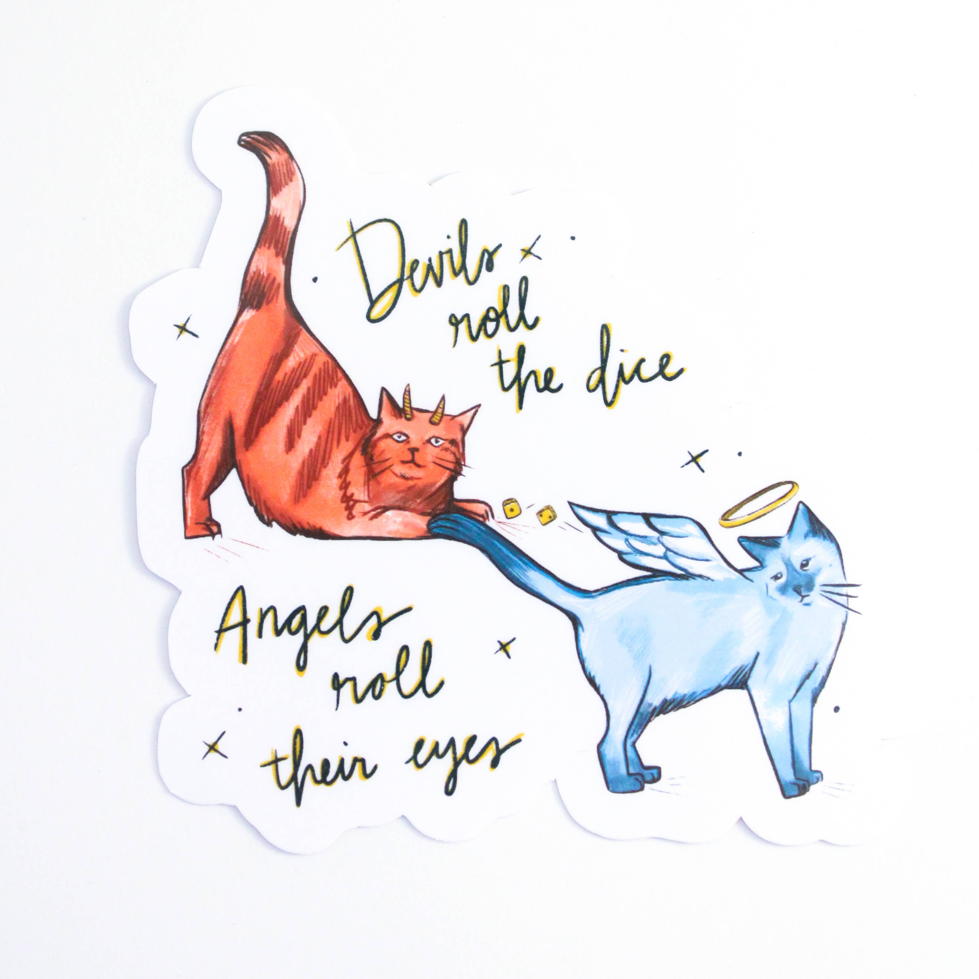 Swiftie Cat Cruel Summer Vinyl Sticker